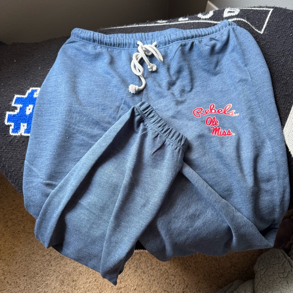 Ole Miss Rebels Blue Sweatpants